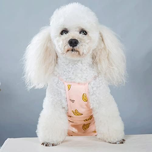 Pet Printed Physiological Pants Sling Pet Hygiene Panties Shorts Panties Toilet Paper Diapers Washable Pants (Color : Green Size: XL Code) (Green S Code)