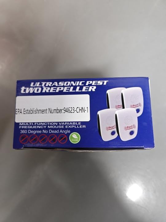 8 Pack Upgraded Ultrasonic Pest Control Repeller Plug in Indoor Pest Control for Rodents,Mice,Roaches,Spiders,Ants,Mosquitoes,Bugs & Insects -Electronic Sonic Repellent for Home, Kitchen, Office