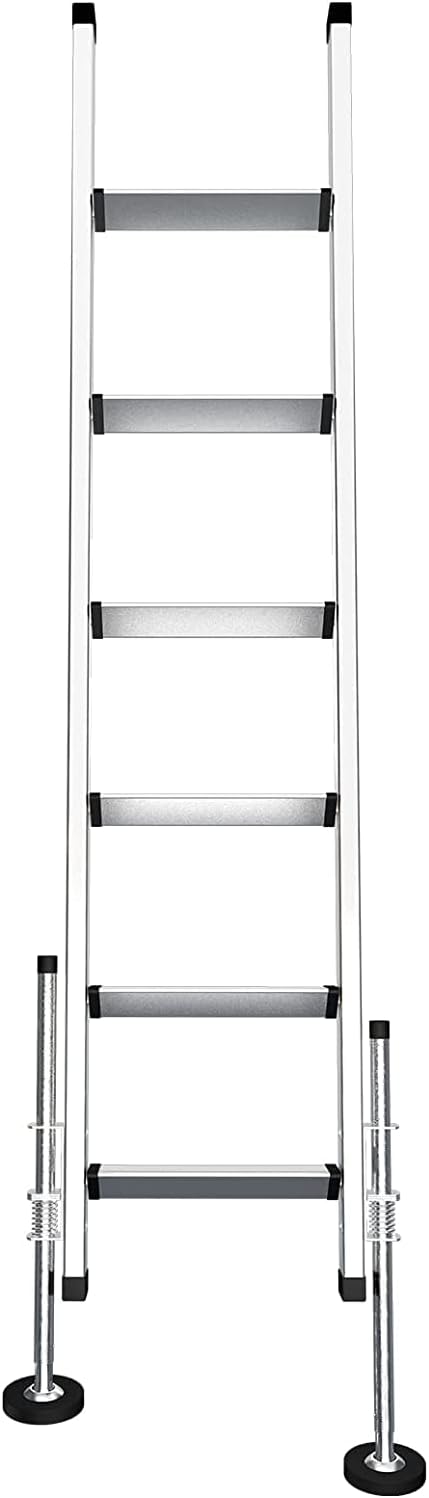 Ladder Leveler Pair,Ladder Accessories Tools Working on Stairs, Adjustable Ladder Leveler for Stable Platform and Ground Level for All Surfaces-Standard Version （20"）