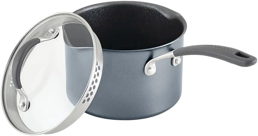 Circulon A1 Series with ScratchDefense Technology Nonstick Induction Cookware/Pots and Pans Set, 9 Piece, Graphite