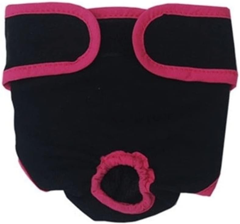 Pet Panties Sanitary Shorts Diaper Physiological Pants Soft and Washable Pet Shorts (Color : Black Size: M Code) (Black L Code)