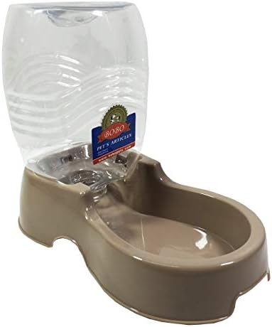 FixtureDisplays® Set of 2 Pcs Automatic Dog Cat Pet Water Drinking Drinker Fountain Bowl Feeder 1 Liter Capacity 12245 12245