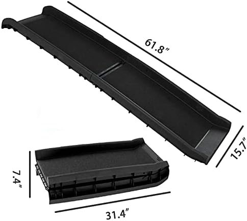 Folding Portable Lightweight Dog and Cats Ramp Car Pet Stairs Premium Quality Couch Lightweight Great for Cars Go to Bed