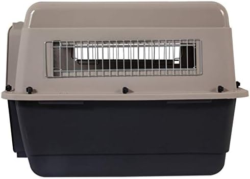 Petmate Ultra Vari Dog Kennel for Small to Medium Dogs (Durable, Heavy Duty Dog Travel Crate, Made with Recycled Materials, 28 in. Long) 25 to 30 lbs, Made in USA