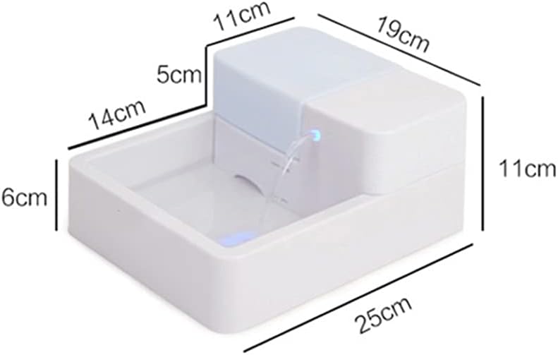 Cats Water Dispenser LED Lighting Automatic Pet Dog Feeder 1.8L Water Fountain Supplies Quiet Drinking Bowl Cats Accessories