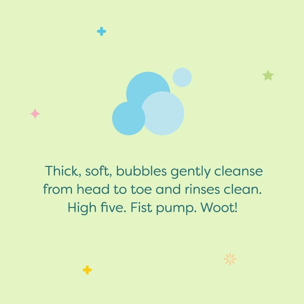 Babyganics Bubble Bath, Gently Cleanses, Fragrance Free, 20 Fl Oz, Packaging May Vary