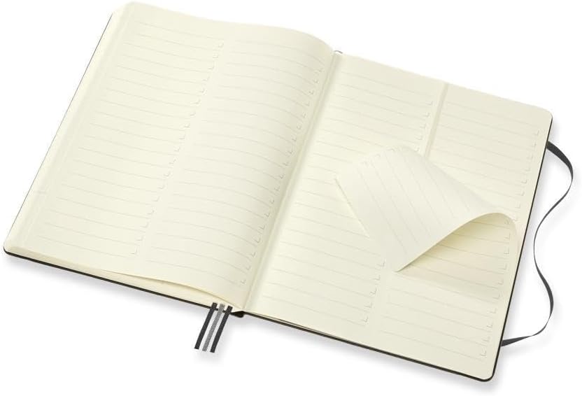 Moleskine PRO Project Planner, Hard Cover, XL (7.5" x 9.5") Black, 288 Pages