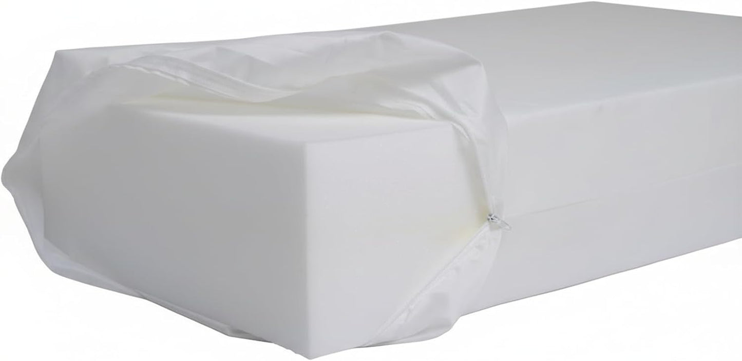 The Dog’s Bed Replacement Inner Foam Mattress with headrest & Waterproof Liner, Medium 3 Inches
