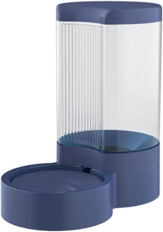 Automatic SelfDispensing Pet Feeder Replenish Eating Bowl Storage Container Self Feeding Gravity 4 Liters Large Capacity Pet Feeder for Cat Dog cat Fountain (Size : Feeders) (Water dispensers)