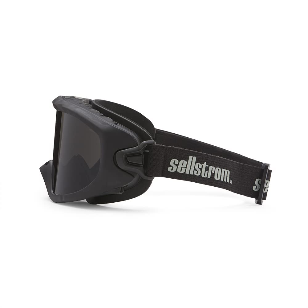 Sellstrom Odyssey II Wildland Fire Safety Goggles - Anti-Fog, Anti-Scratch Eye Protection Goggles for Men & Women - FR Strap, fits over Glasses, ANSI Z87.1