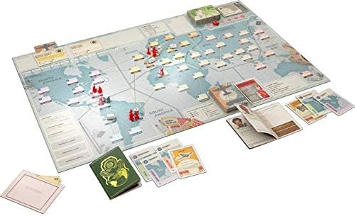 Pandemic Legacy Season 0 Board Game - Uncover Cold War Secrets and Save Humanity! Cooperative Strategy Game for Family Game Night, Ages 14+, 2-4 Players, 60 Minute Playtime, Made by Z-Man Games