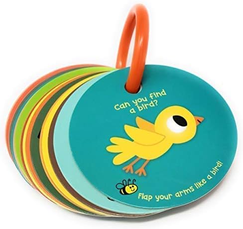 MOLLYBEE Kids Toddler Outdoor Scavenger Hunt Cards at The Park, Toddler Games, Gifts for Ages 2, 3, 4