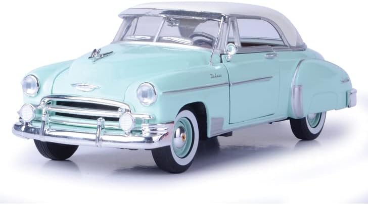 1950 Chevy Bel Air, Green - Motormax Premium American 73268-1/24 Scale Diecast Model Car