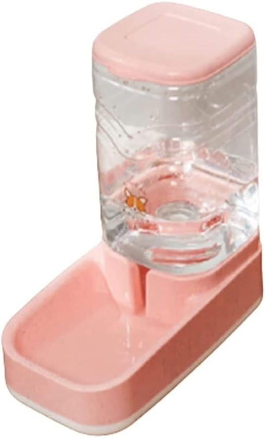 fountain 3.8L Pet Dog Cat Automatic Feeders Large Capacity Drinking Waterer Fountain Water Bottle Feeding Bowls Dispenser For Cats Dogs Unplugged Gravity Feed Water Pet Supplies Pet water dispense