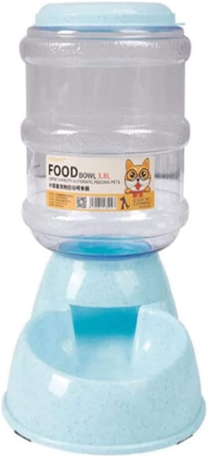 Water Dispenser 3.8 Liter Automatic Cat Feeders Large Capacity Cat Water Fountain Dog Safe Plastic Baby Bottle Feeders Water Dispenser for Small to Medium Dogs Cat Fountain (Feeders)