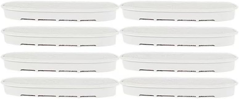 Cat Water Fountain Filter, 8 Pack Replacement Filters for 152floz/4.5L Battery Operated Pet Fountain Cat Water Fountain, 5-Layer Filtration System
