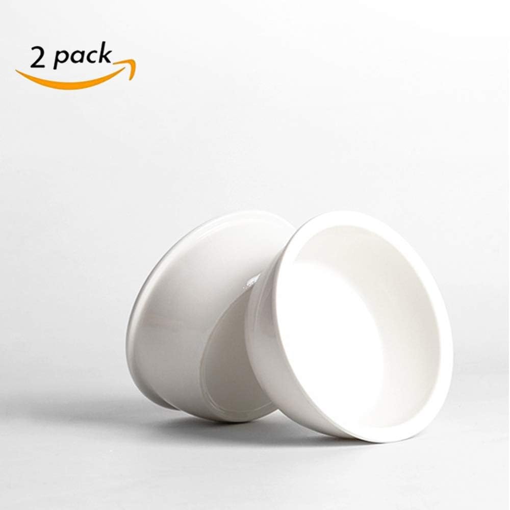 2-Pack Ceramic Pet Bowls for Cats and Dogs – Dual Dish Set for Food & Water, Food-Safe Bone China, Easy Clean, Dishwasher Safe
