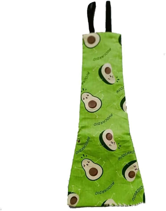 BaronHong Pet Chicken Diapers Print Duck Diapers Washable Goose Clothes Reusable Farm Pet Diapers Waterproof Bow Tie (Avocado,M)