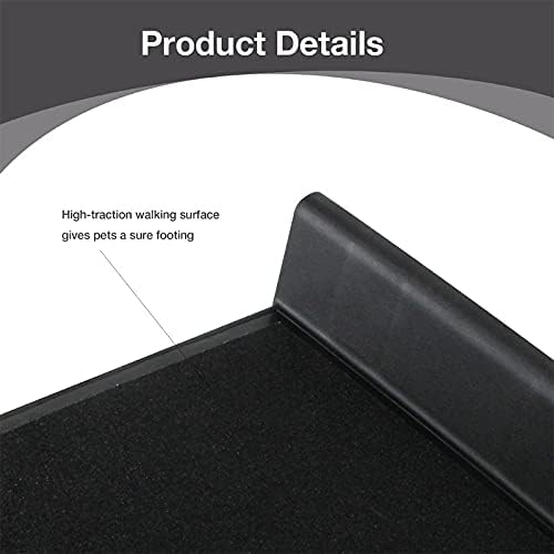 Folding Portable Lightweight Dog and Cats Ramp Car Pet Stairs Premium Quality Couch Lightweight Great for Cars Go to Bed