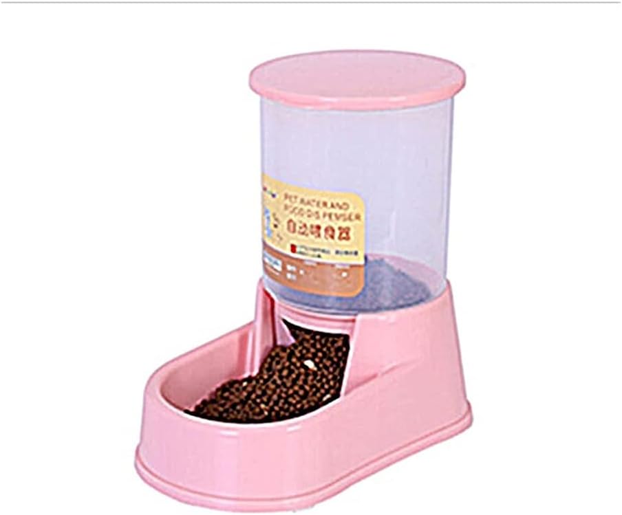 Automatic Cat Feeder Pet Feeder for Cats Dog Feeder Water Dispenser Cat Food Water Safe Plastic Dog Automatic Feeder Pet Supplies cat Fountain (Size : Water dispensers) (Feeders)