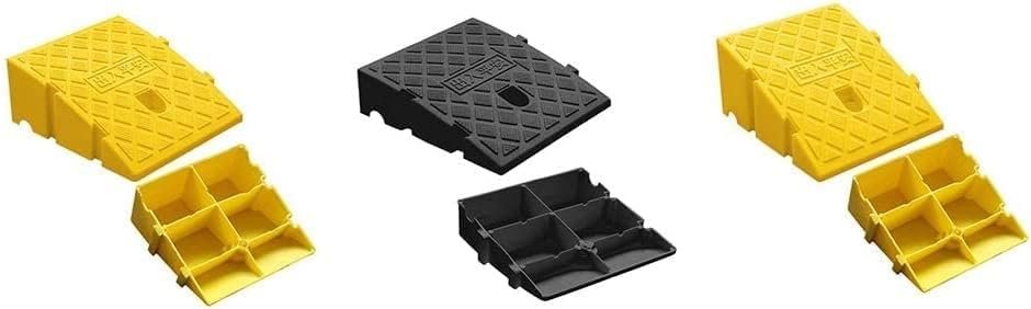 Portable Dog Ramps for Cars - Lightweight Folding Ramps for Small Vehicles, Scooters & Wheelchairs - Easy Access Threshold Steps for Pets