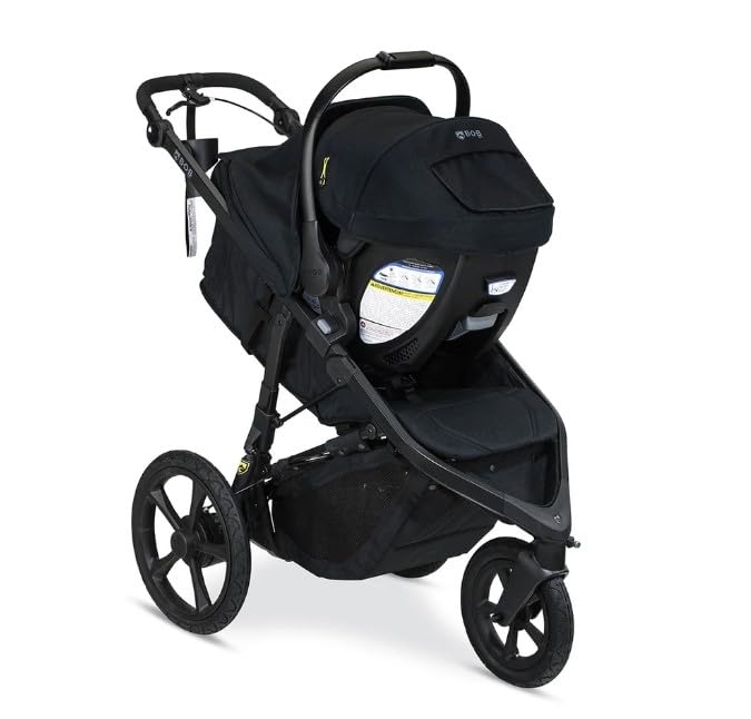 BOB Gear Wayfinder Jogging Stroller Infant Car Seat Adapter, Compatible with Select Britax, Nuna, Cybex and Maxi COSI Infant car Seats