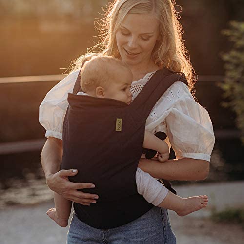 Boba Baby Carrier Classic - Backpack or Front Pack Baby Sling for 7 lb Infants and Toddlers up to 45 pounds (Navy)