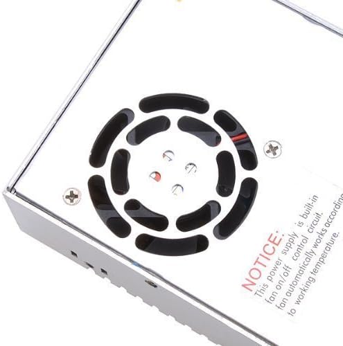 BMOUO 12V 30A DC Universal Regulated Switching Power Supply 360W for CCTV, Radio, Computer Project, LED Strip Lights, 3D Printer