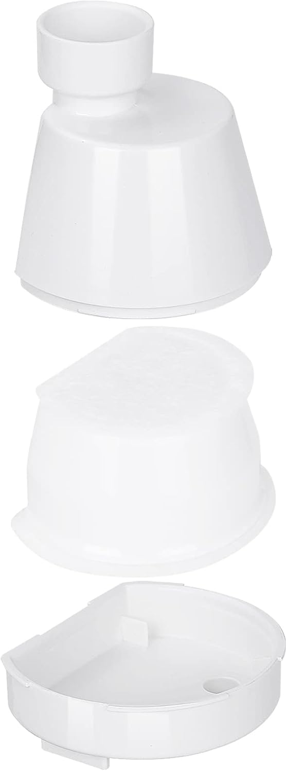 2 Pack Filter Housing Replacement for Ceramic Pagoda, 1/2 Gallon, 1 Gallon, 2 Gallon, Butterfly, Avalon, Seascape, Sedona, Seaside and Creekside Pet Fountains