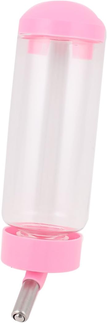 Plastic Pets Dog Hanging Fountain Bottle Water Feeding 500ml Pink (id: 91d cdb 166 662 0d0