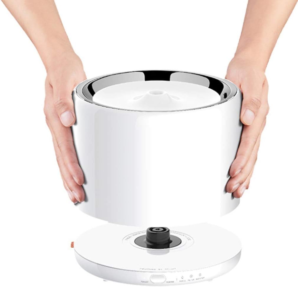 Pet Water Dispenser Stainless Steel 1.35L Automatic Pet Water Dispenser with LED Automatic ShutOff Pump Water Dispenser