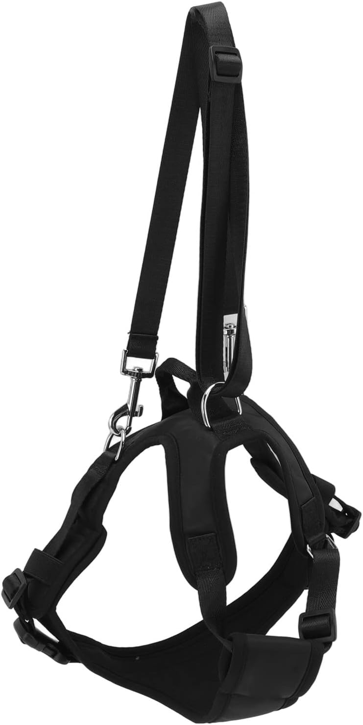 Dog Lift Sling Harness Soft Fleece Lined Portable Front Leg Support Assist Belt for Disabled Injured Elderly Pets Walking Aid (XL)