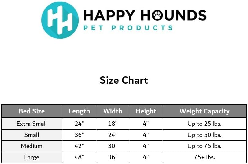 Happy Hounds Oscar Rectangle Orthopedic Foam Sherpa Dog Bed, Medium (42 x 30 in.), Pewter