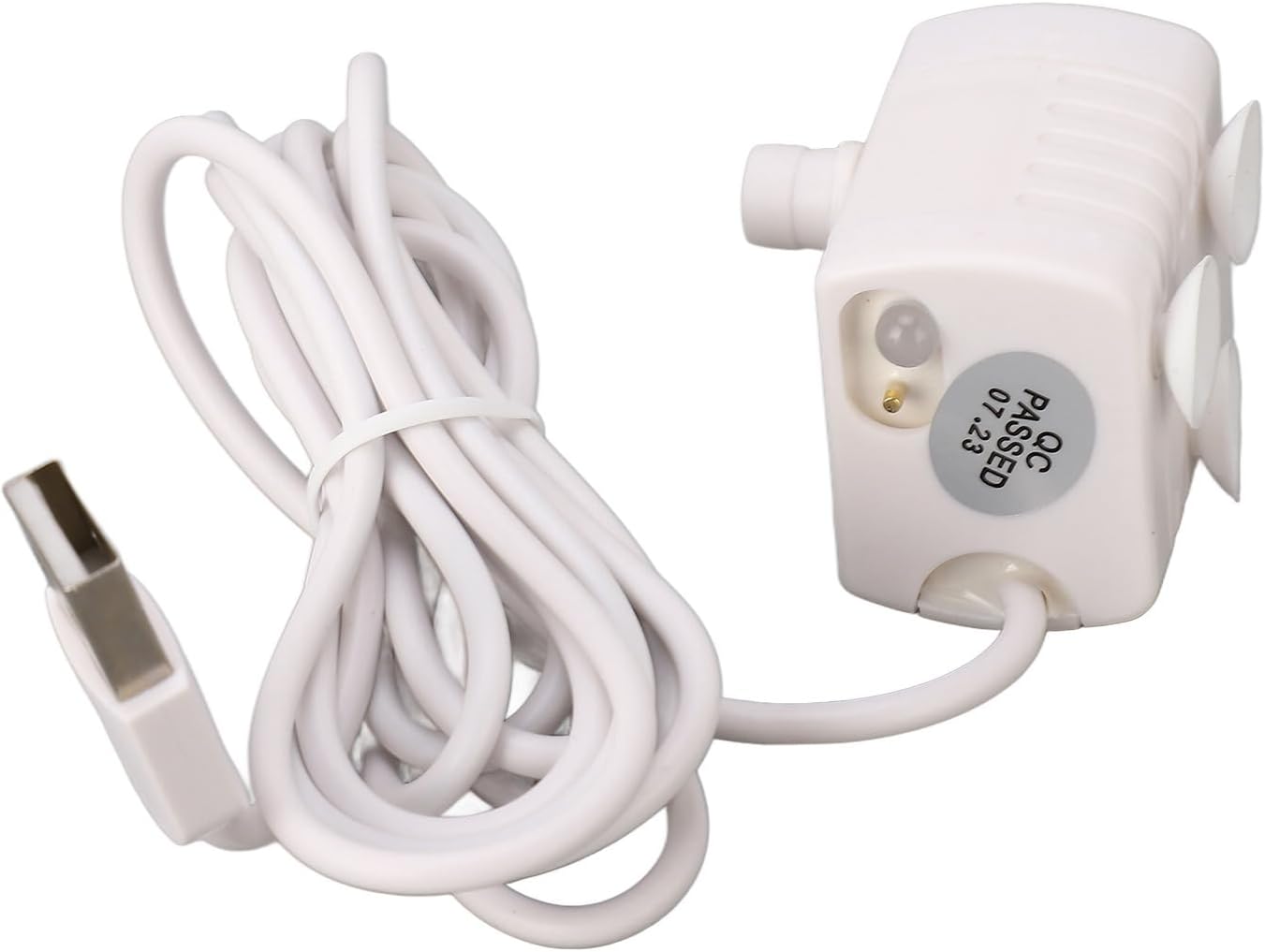 POCREATION Pet Water Fountain Pump, Ultra Quiet USB Powered for Cats and Dogs, Adjustable Flow 5V Low Noise Fountain Replacement Motor