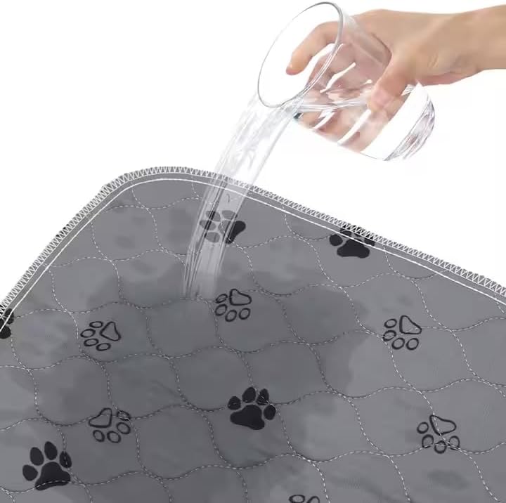 Reusable Waterproof Dog Pee Pad Large Washable Puppy Training Mat, Fast Absorbing & Leakproof Whelping Pad