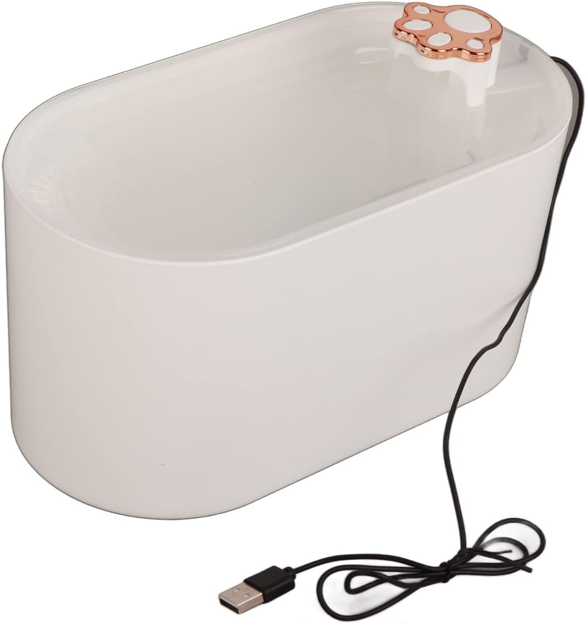 Cat Water Fountain Automatic Circulation Filtration Ultra Silent Pet Water Dispenser with Upgraded Motor for Cats Kitten (ZJchaotocbz14ve9-11)