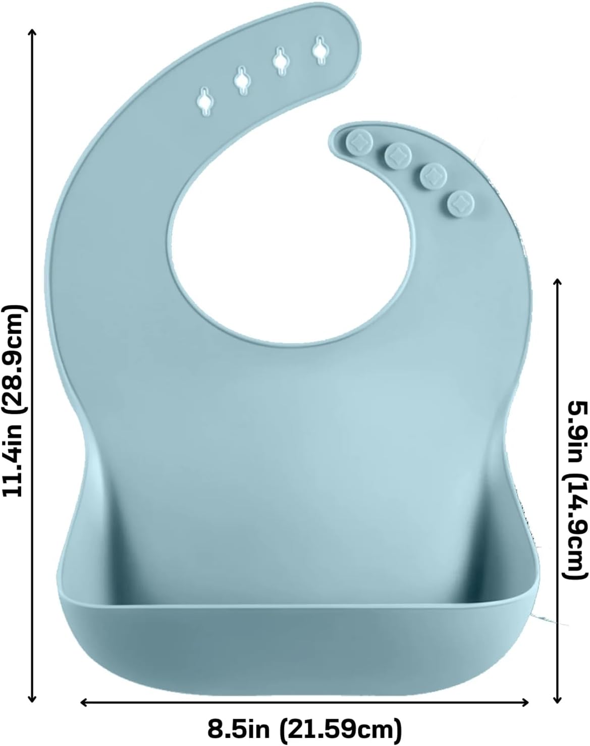 PandaEar Silicone Baby Feeding Set | 11PCS Baby Led Weaning Supplies Self Feeding Utensils | Divided Suction Plate Bowl Bibs Sippy Cup with Baby Food Pouch Snack Container Spoons Forks, Blue