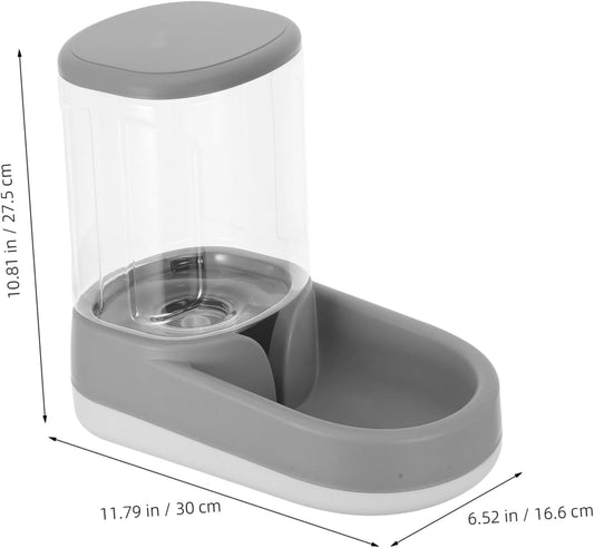 Milisten Pet Food and Water Bowl Automatic Feeder for Dogs Cats Storage Container Gravity Feeder Easy to Use