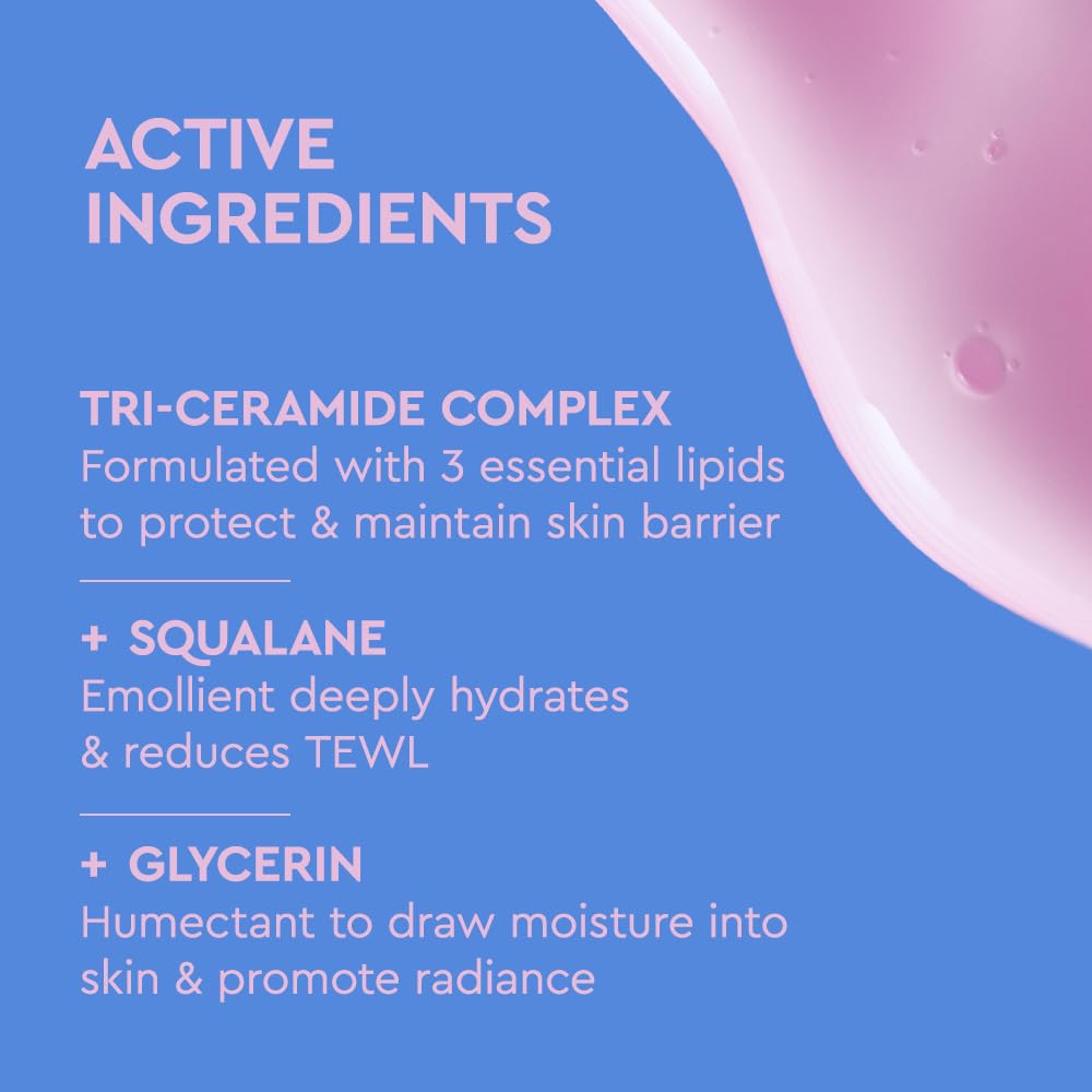 BYOMA Hydrating Serum - Moisturizing Facial Serum with Squalane, Glycerin & Ceramides - Hydrating for Glowing, Dewy Skin - 1.01 fl. oz