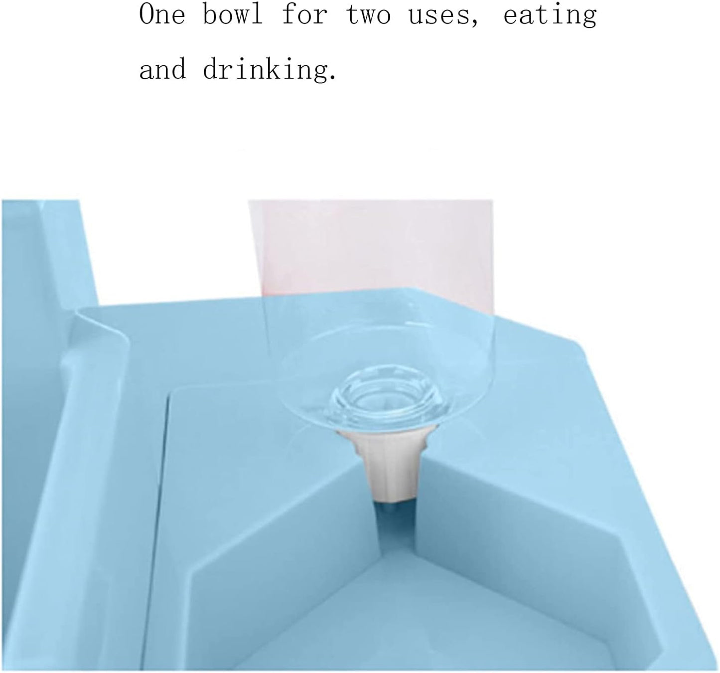 Water Dispenser 2 in 1 Pets Automatic Water Feeder 2.5L/0.5L Automatic Dog Feeder Cat Water Dispensers Unplugged Feed Water Pet Supplies for Small Medium Large Cat Dog cat Fountain