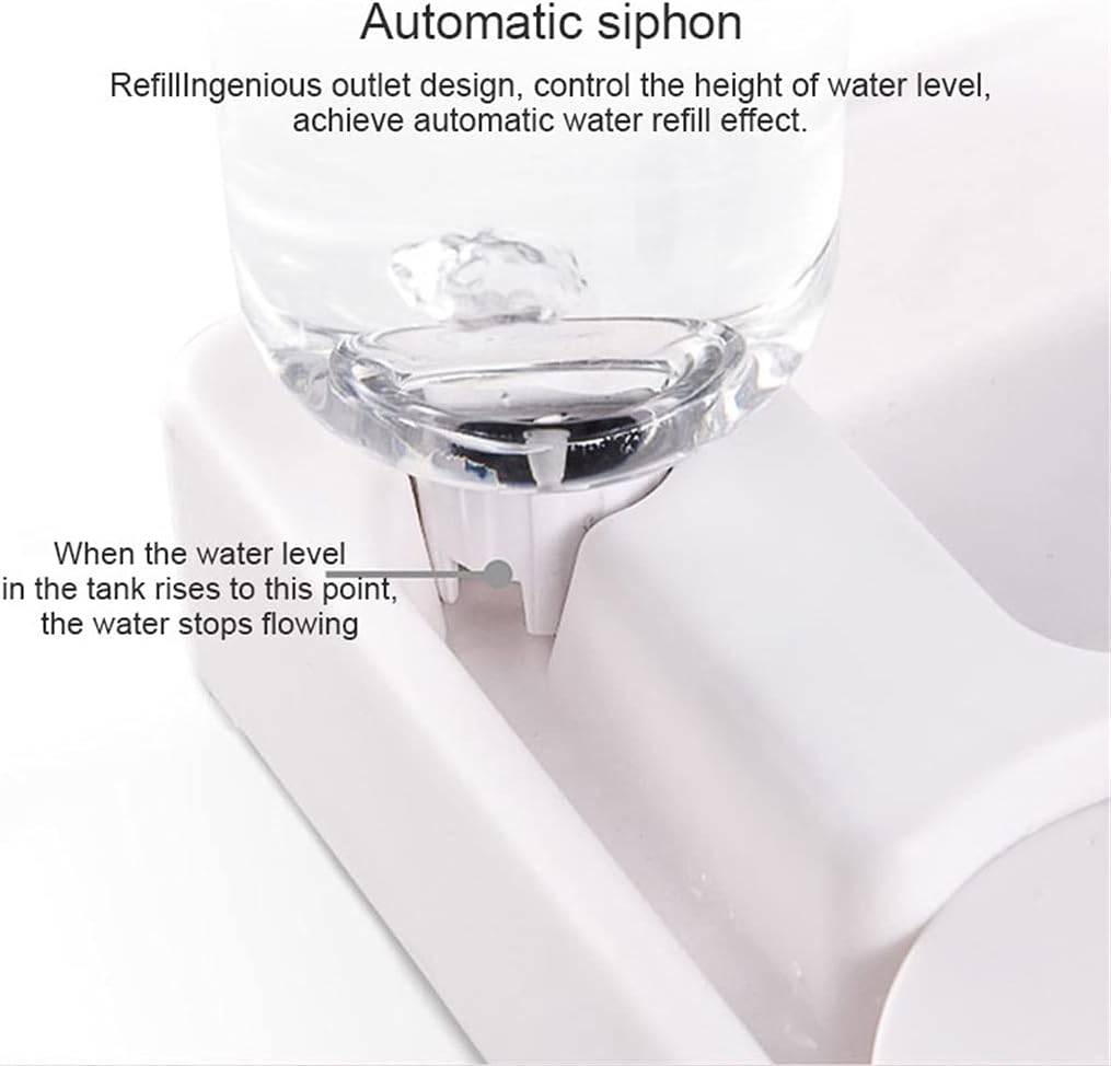Pet Dog Bowls Cats Water Fountain Automatic Pet Feeder for Dogs Cats 1.8L Pet Drinking Dispenser Dog Double Bowl