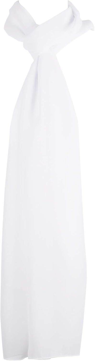 Hat To Socks Chiffon Scarf Sheer Wrap for Women