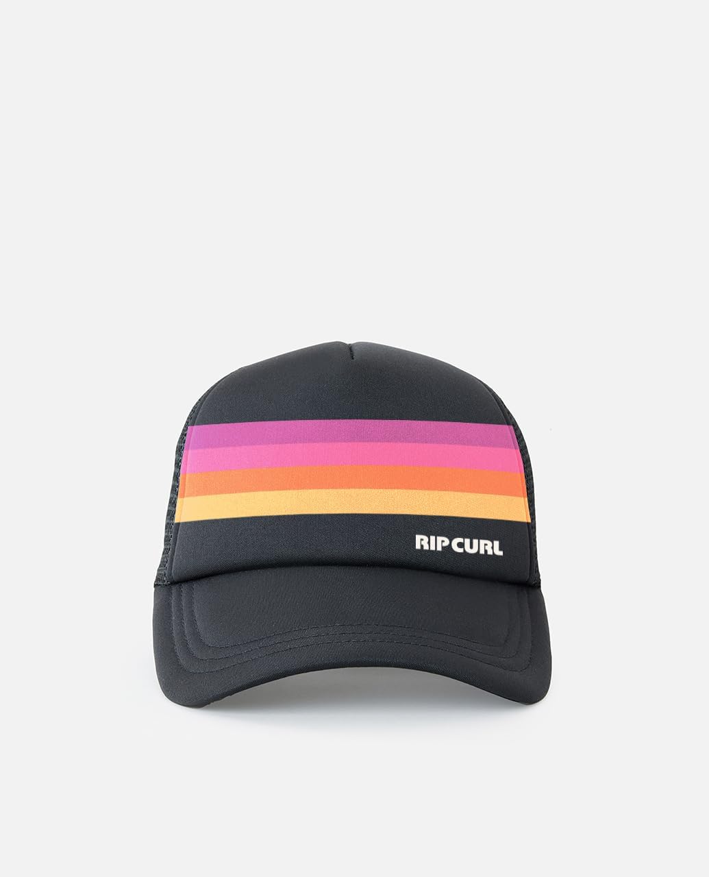 Rip Curl Unisex Adult Youth Trucker Hat with Snapback Closure and Mesh Back - Adjustable, Breathable Cap for Boys & Girls