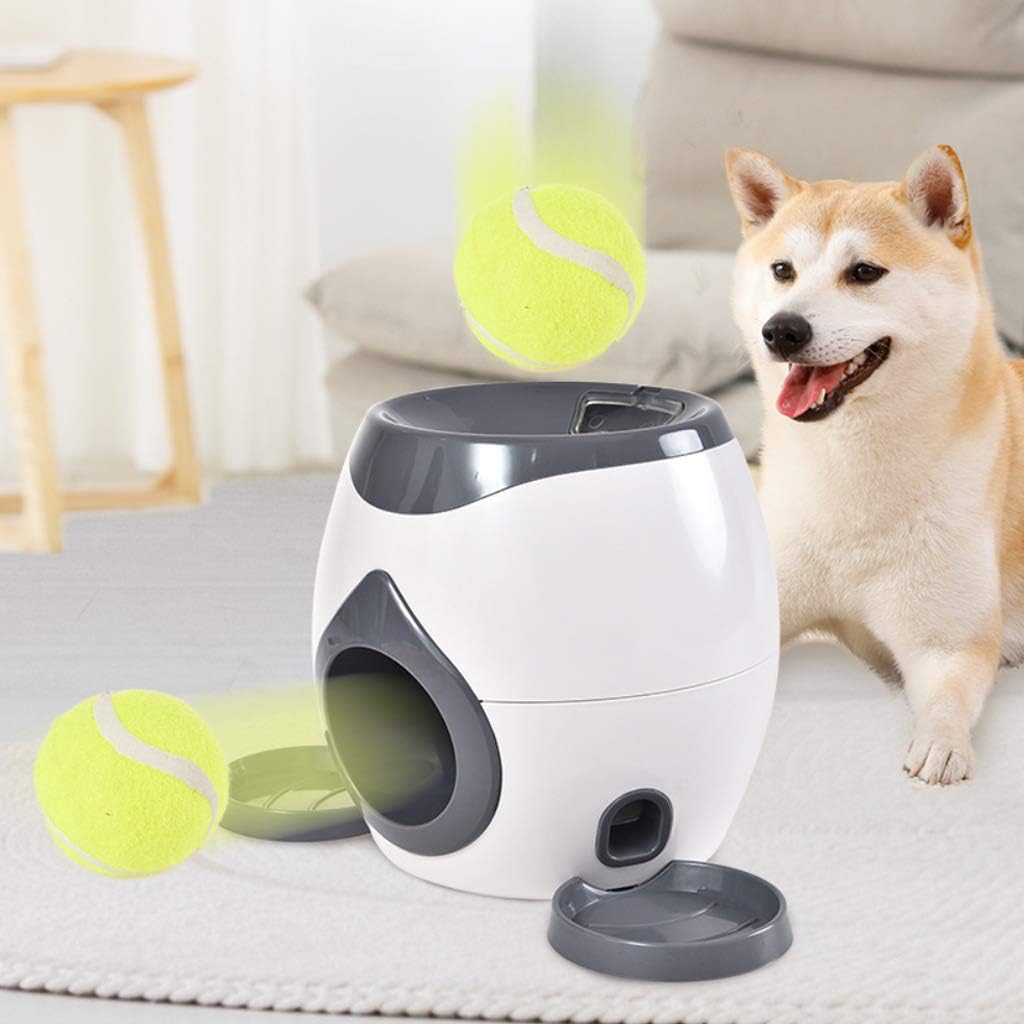 hejhncii Dog Slow Feeder Treat Dispenser Toy Interactive Puzzle Ball Toy for Indoor Outdoor Dogs with Removable Plates Spoon Toys