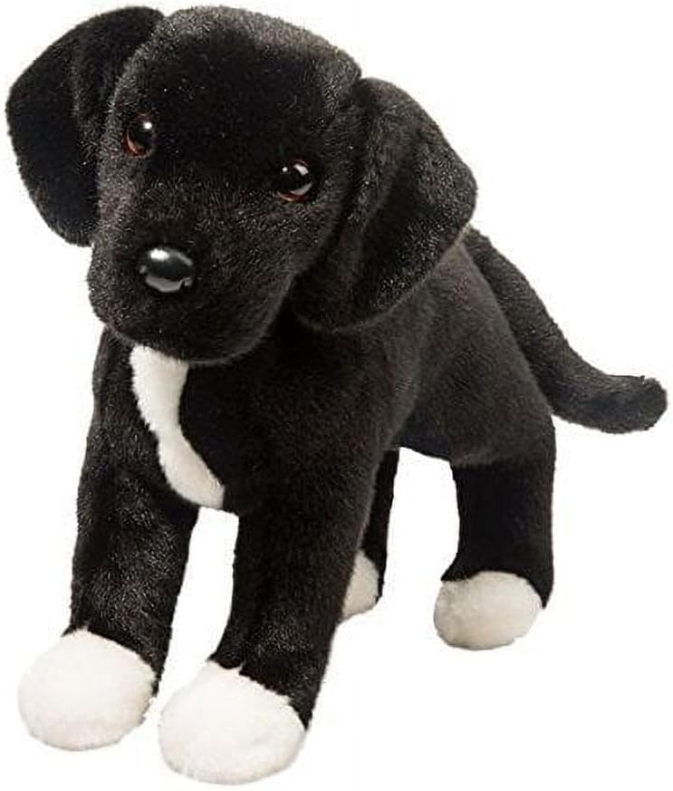 Douglas Twister Black Lab/Pit Bull Mix Plush Stuffed Animal | 16-inch Long