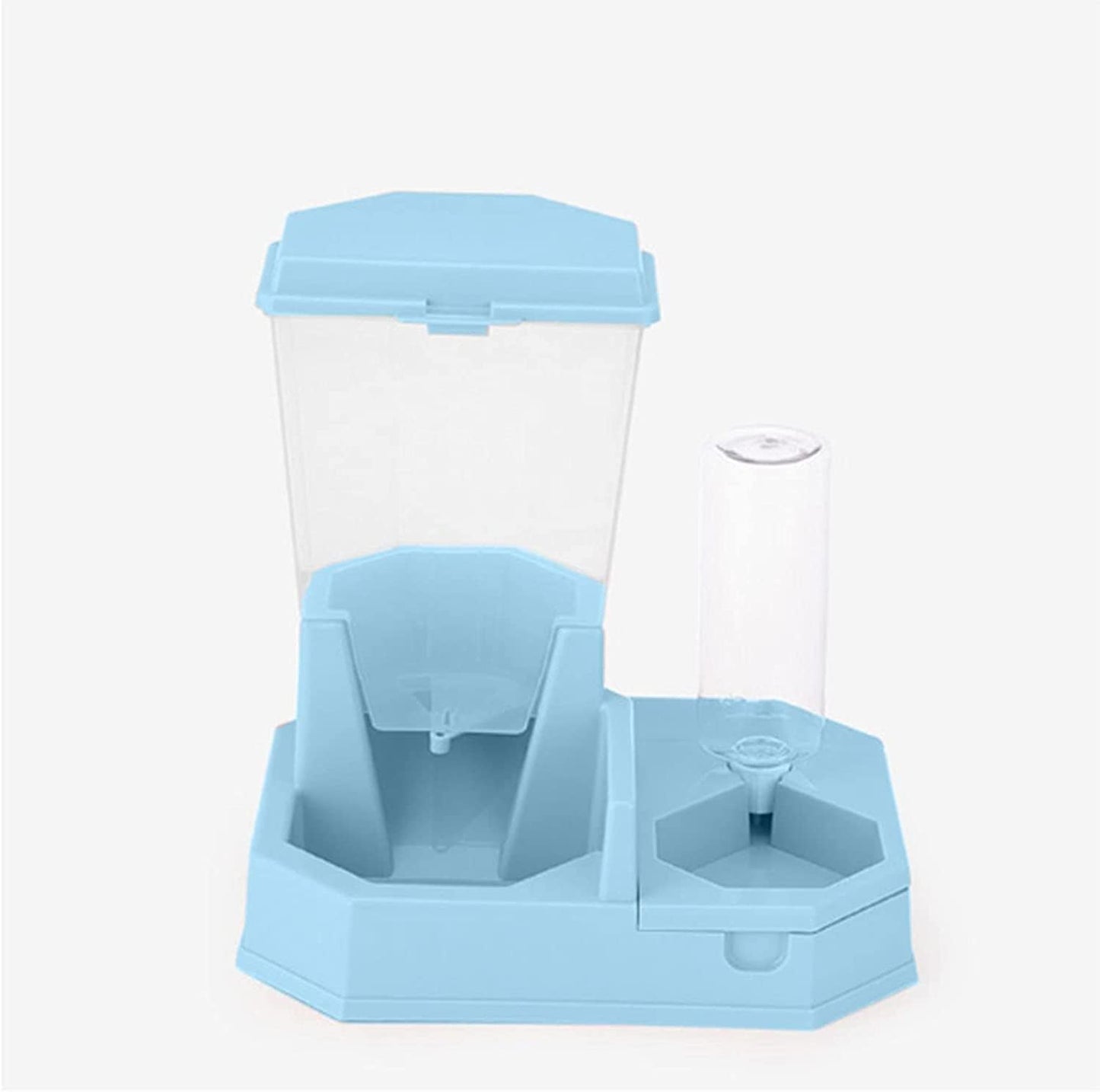 Fountain 2 in 1 Pets Automatic Water Feeder 2.5L/0.5L Automatic Dog Feeder Cat Water Dispensers Unplugged Feed Water Pet Supplies for Small Medium Large Cat Dog Pet Water Dispenser