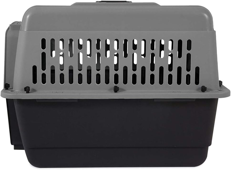 Petmate ASPEN PET Medium Breeds Cat, Chicken, Dog Kennel, Various Sizes, Transport, Dark Gray/Black, Made in USA