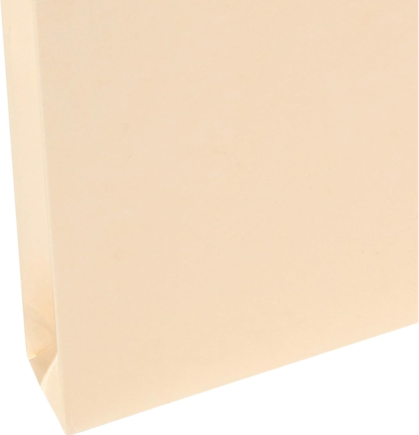 Smead File Jacket, Reinforced Straight-Cut Tab, 1" Expansion, Letter Size, Manila, 50 per Box (75520)
