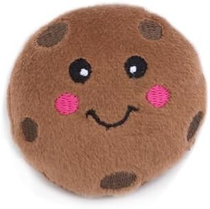 ZippyPaws Burrow- Interactive Dog & Puppy Toys for Boredom, Stimulating Pet Products to Keep them Busy, Hide & Seek Plush Puzzles, Squeaky Toy for Enrichment, For Small & Medium Dogs- Milk and Cookies