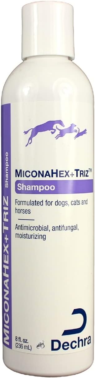 Dechra MiconaHex + Triz Shampoo for Dogs, Cats & Horses (8oz)